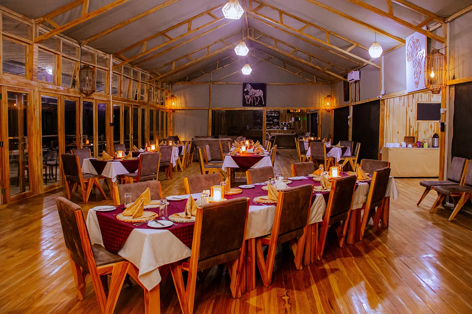 Land of Nature lodge restaurant