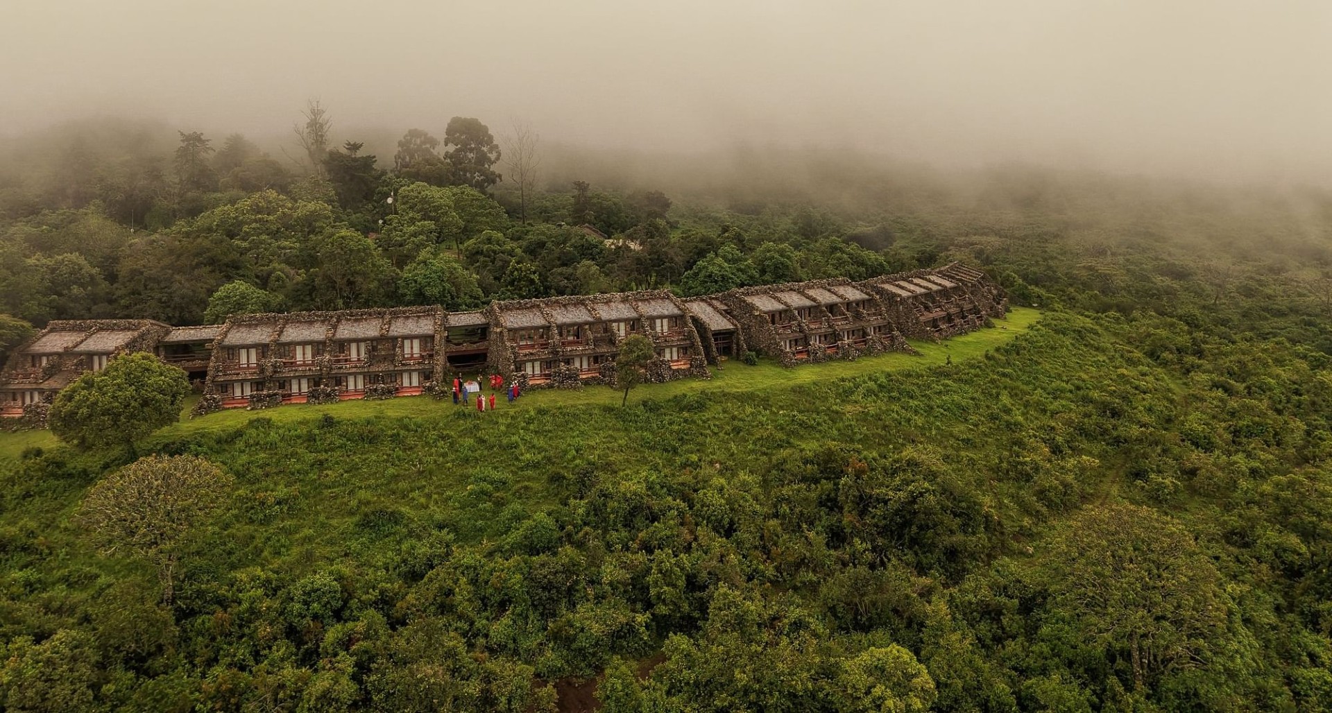 Serena Ngorongoro aerial view